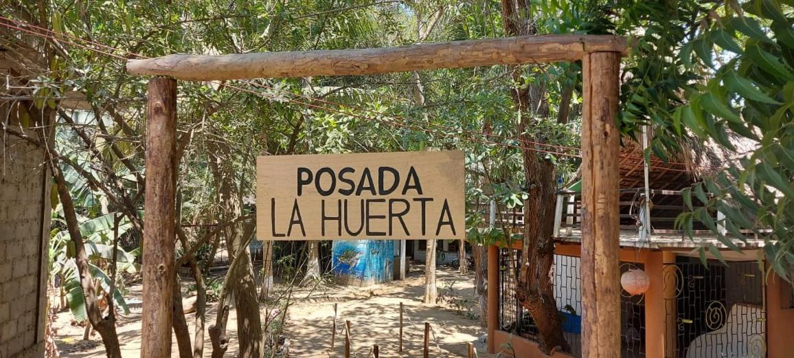 Posada La Huerta Mazunte Bagian luar foto